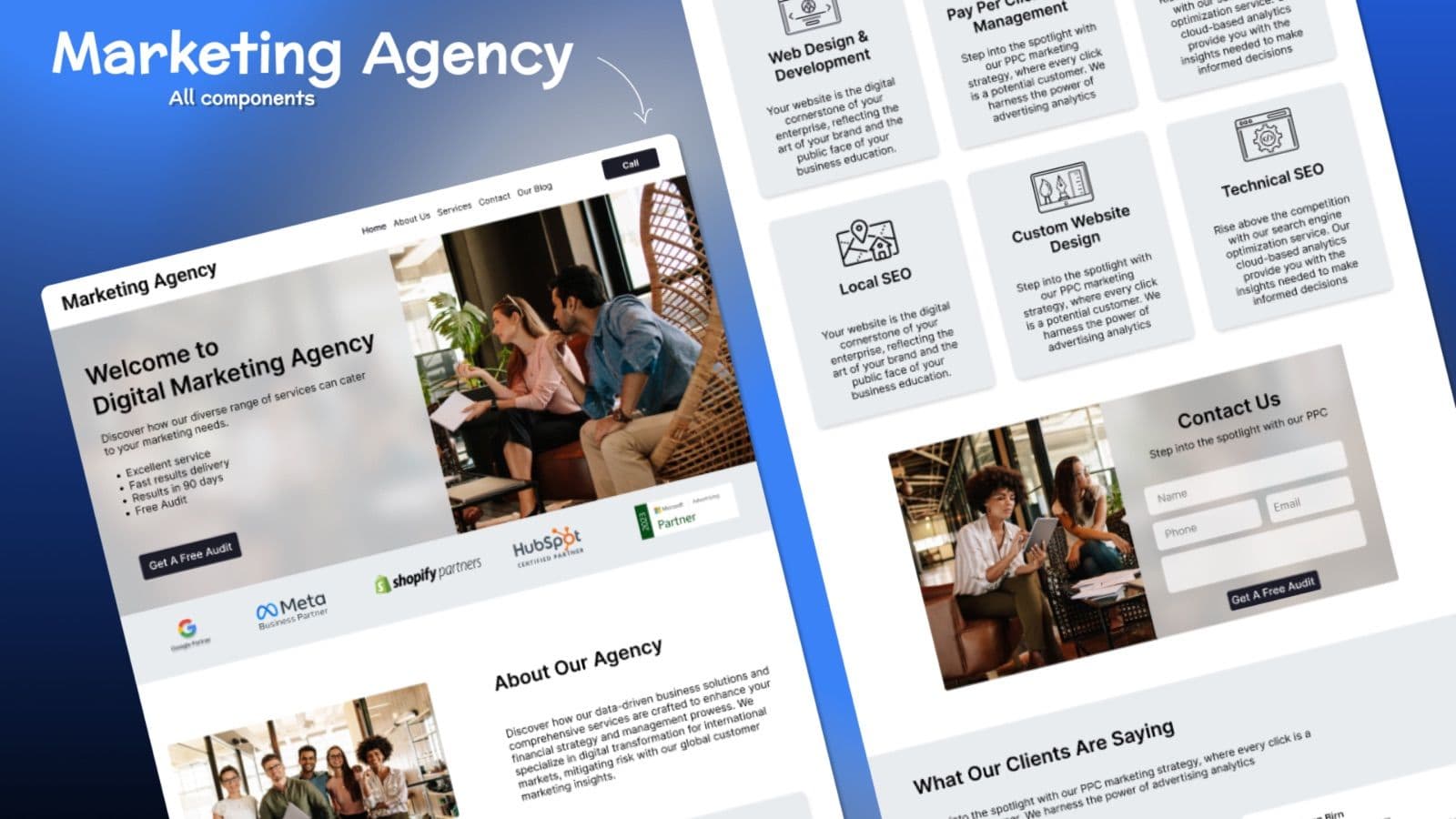 Digital Marketing Agency — Web Design Case Study